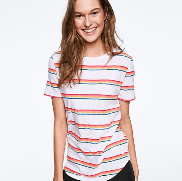 VS (Pink)  "Stripped Shirt" size  L  (reduced) - Picture 1 of 2